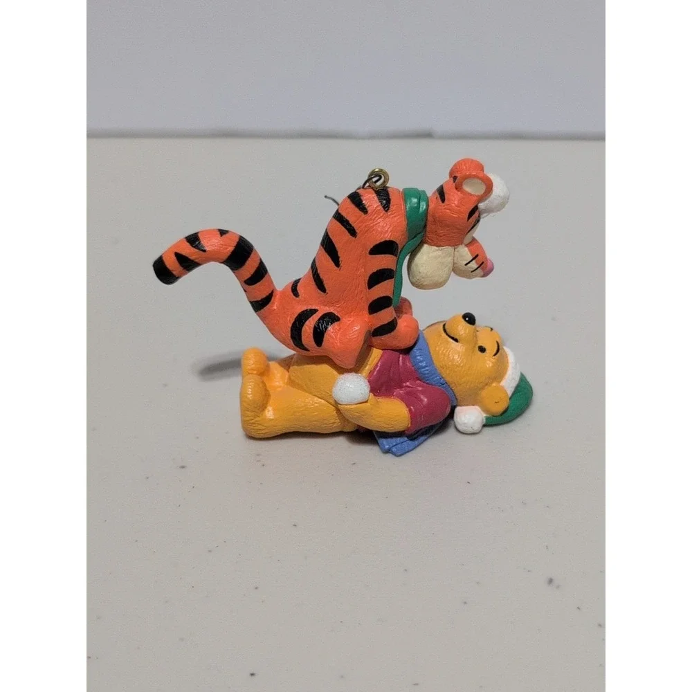 Hallmark Disney Winnie The Pooh Christmas Ornament Vintage Collector Lot Of Four